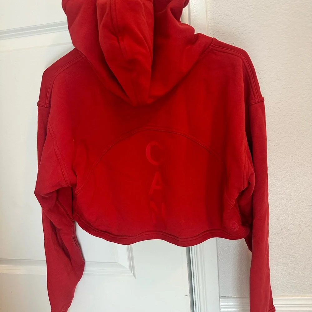 Lululemon Olympic Team Canada All Yours
Red Cropped Hoodie - Picture 7 of 9